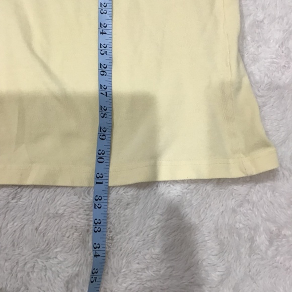 Antigua Men XXL Yellow Cotton Legacy Short sleeve Polo Shirt Golf Casual - Picture 7 of 7